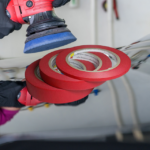 Abkleben von Plastikteilen und Gummis mit dem CarPro Masking Tape