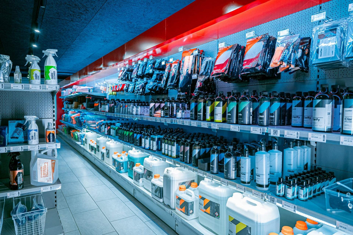 Autopflegeset für den Winter