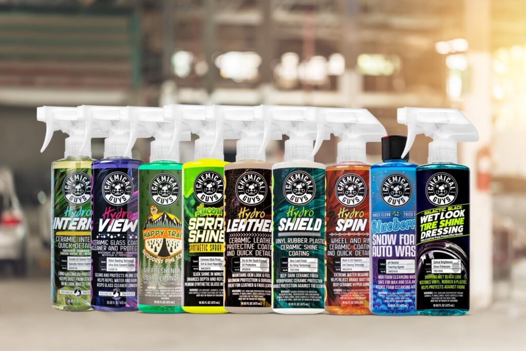Neue Versiegelungen von Chemicals Guys online verfügbar!