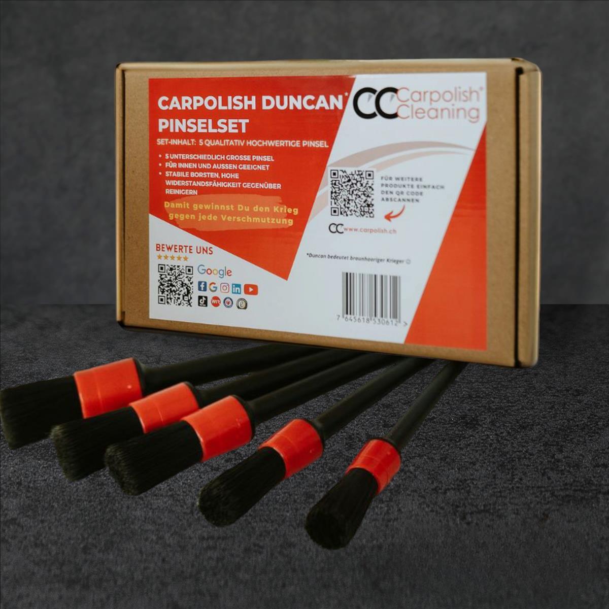 Carpolish Duncan Pinselset