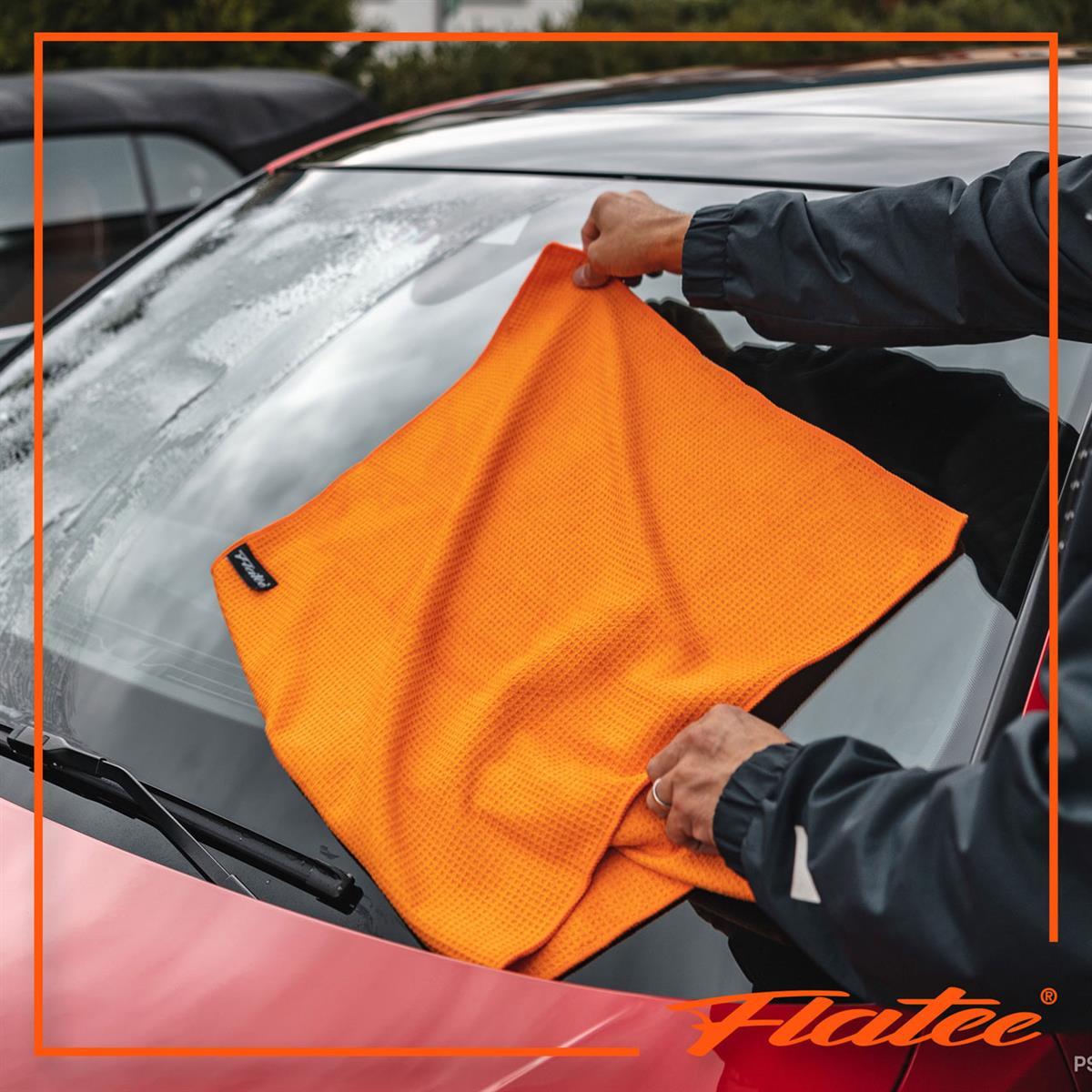 Flatee VITROSUCKER Das premium Glas Trocknungstuch (50x80cm)