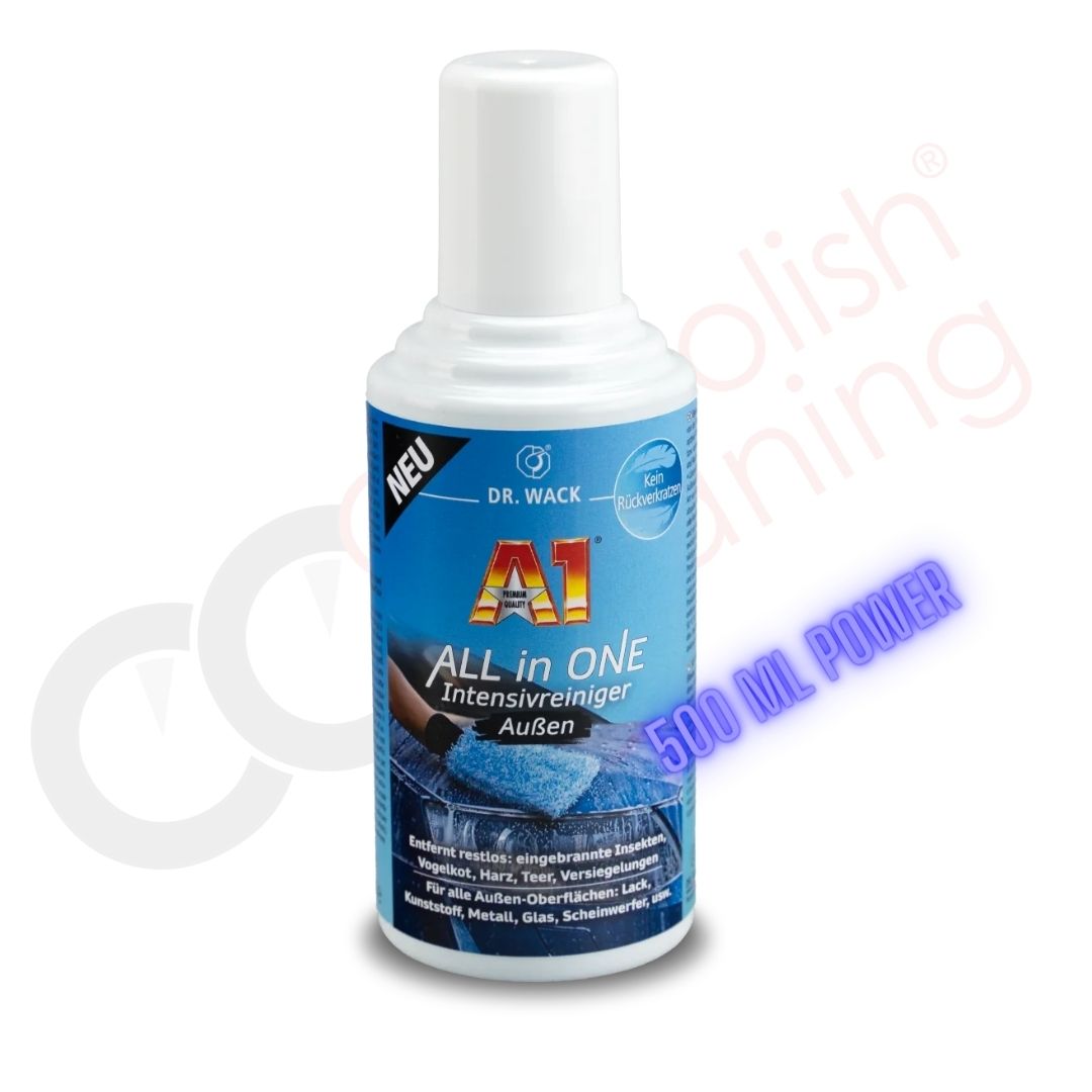 A1 ALL in ONE Intensivreiniger Flasche – Leistungsstarke Reinigung für Autooberflächen ohne Kratzer