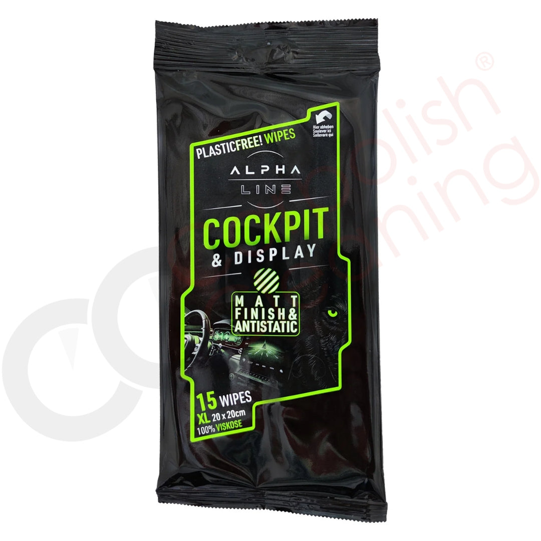 ALPHA LINE Cockpit & Display Wipes für mein Auto