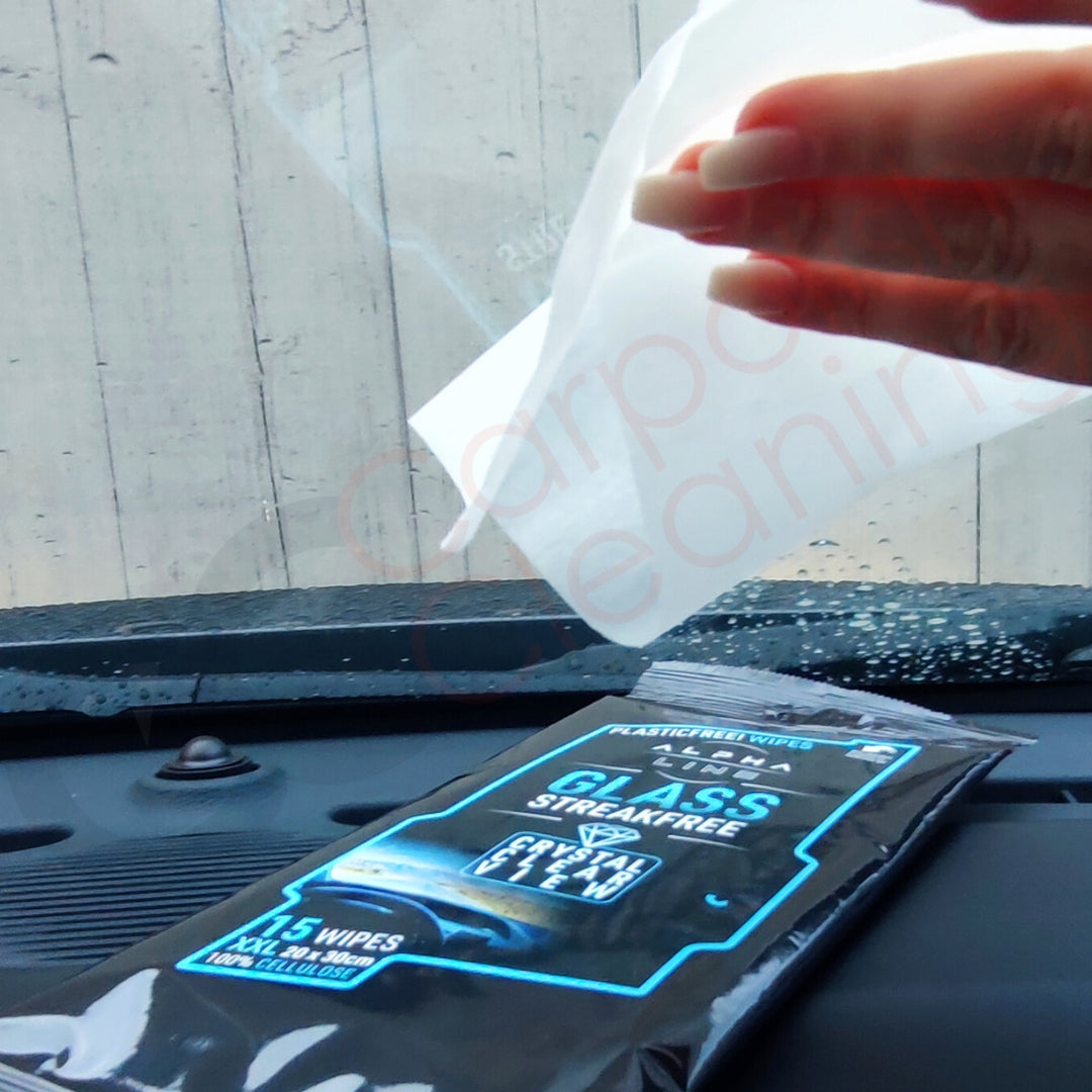 Alpha Line Glas Wipes – Reinigungstücher für streifenfreie Glasoberflächen