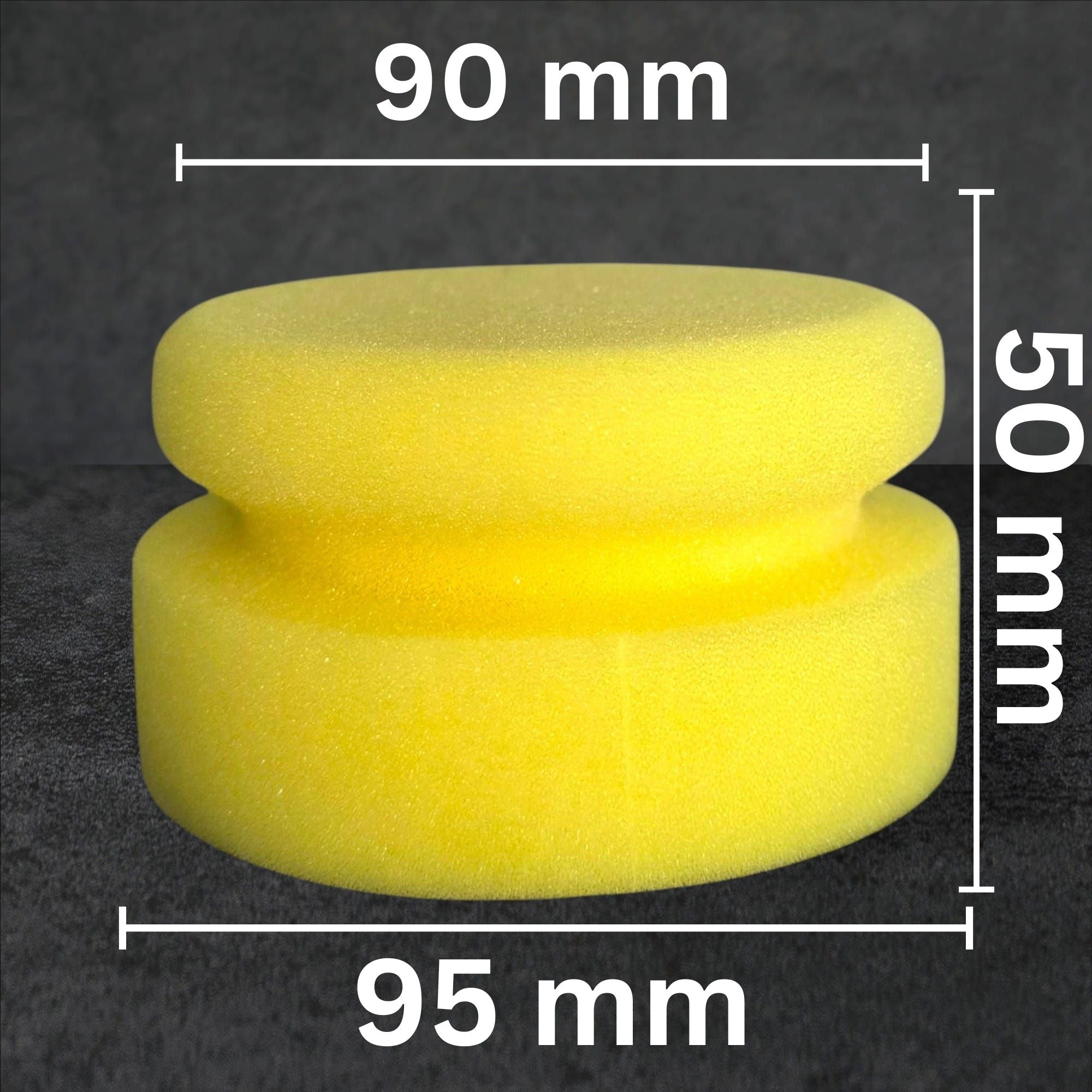 Carpolish Universal Handpolierschwamm - Medium - 95mm