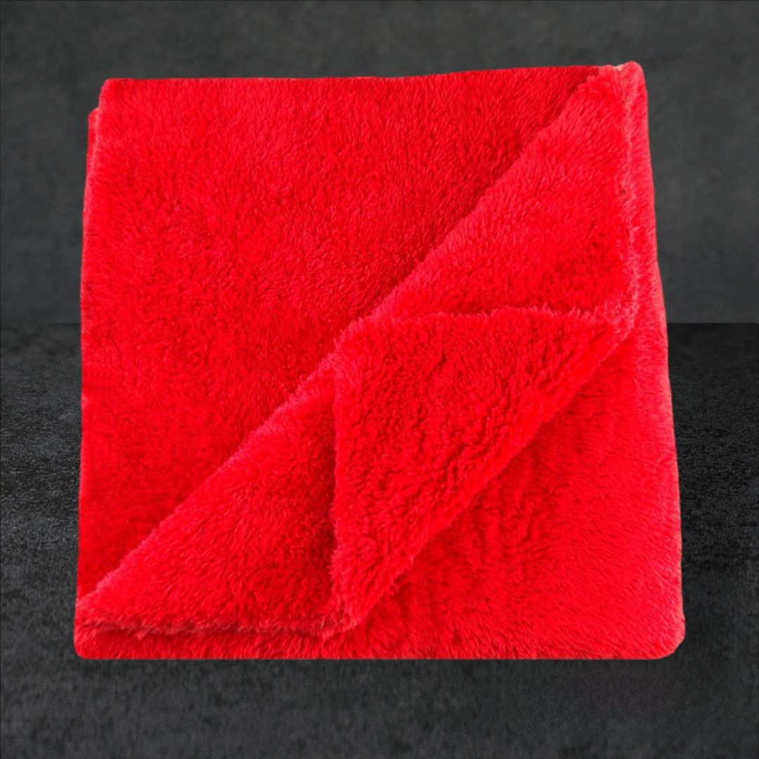 Carpolish Edgeless Boa 2.0 Mikrofasertuch rot