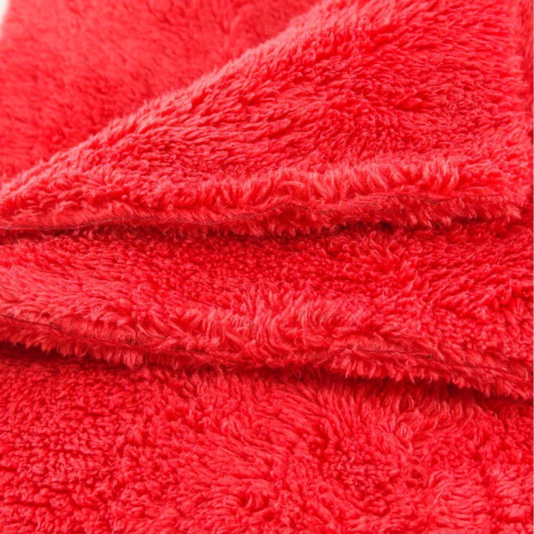 Carpolish Edgeless Boa 2.0 Mikrofasertuch rot