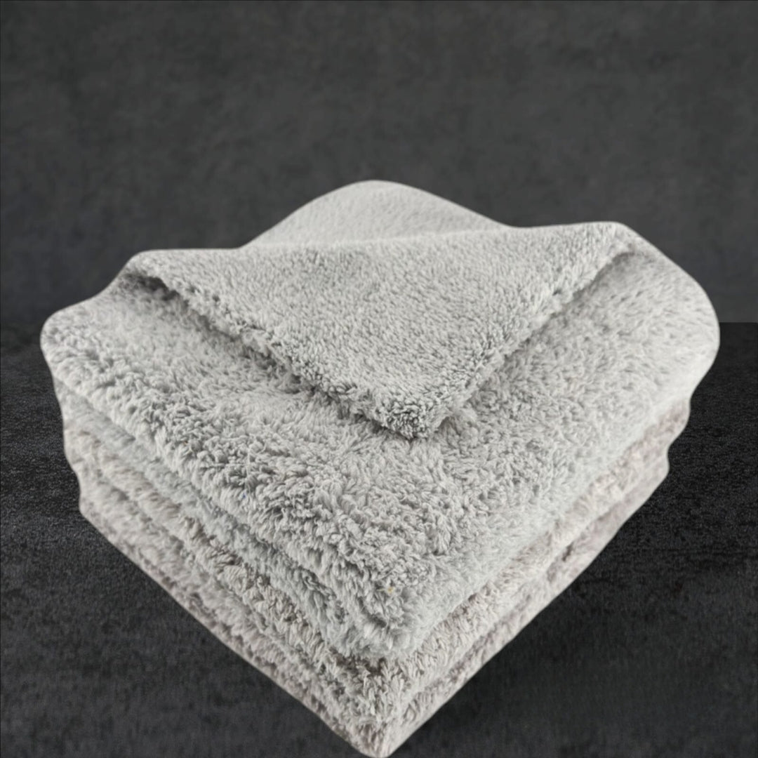 Carpolish Edgeless Boa 2.0 Mikrofasertuch grau