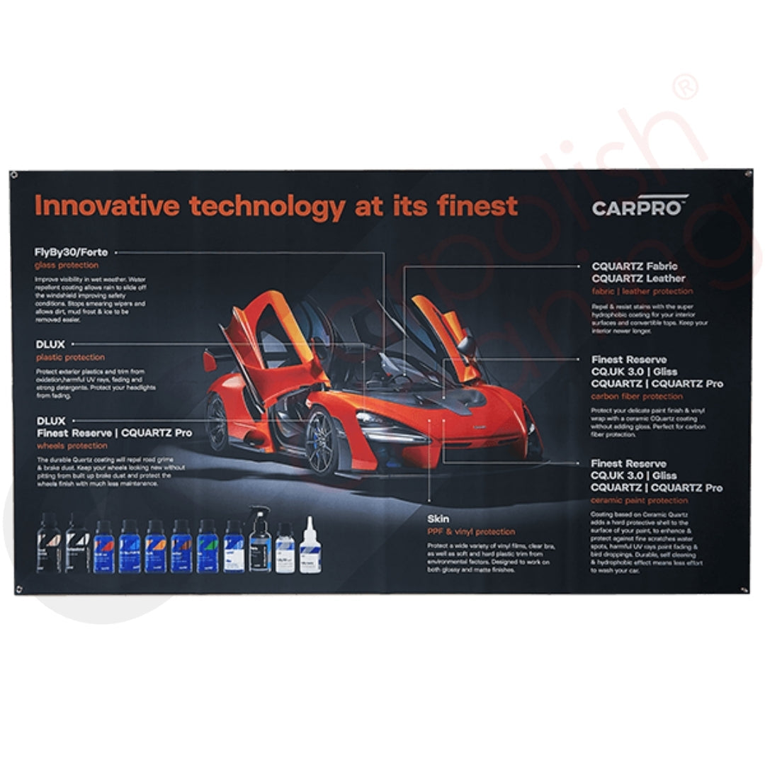 CarPro Big Banner zum Aufhängen