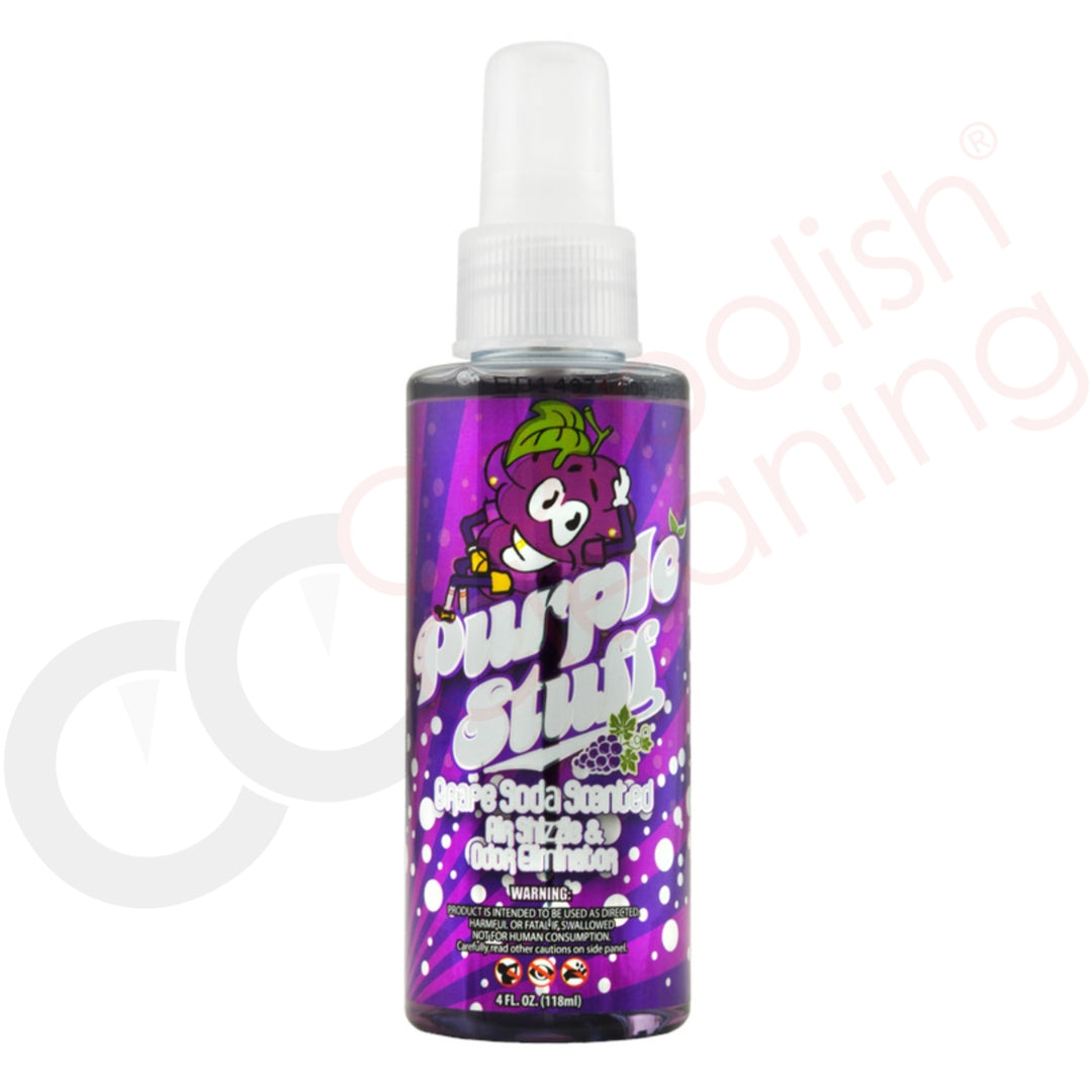 Chemical Guys Purple Stuff - 118 ml – Fruchtiger Traubenduft für Auto & Innenräume
