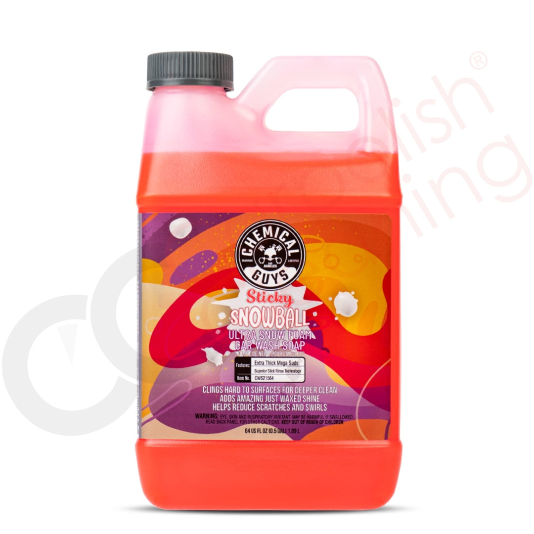 Chemical Guys Sticky Snowball Ultra Snow Foam Shampoo 1.89L für mein Auto