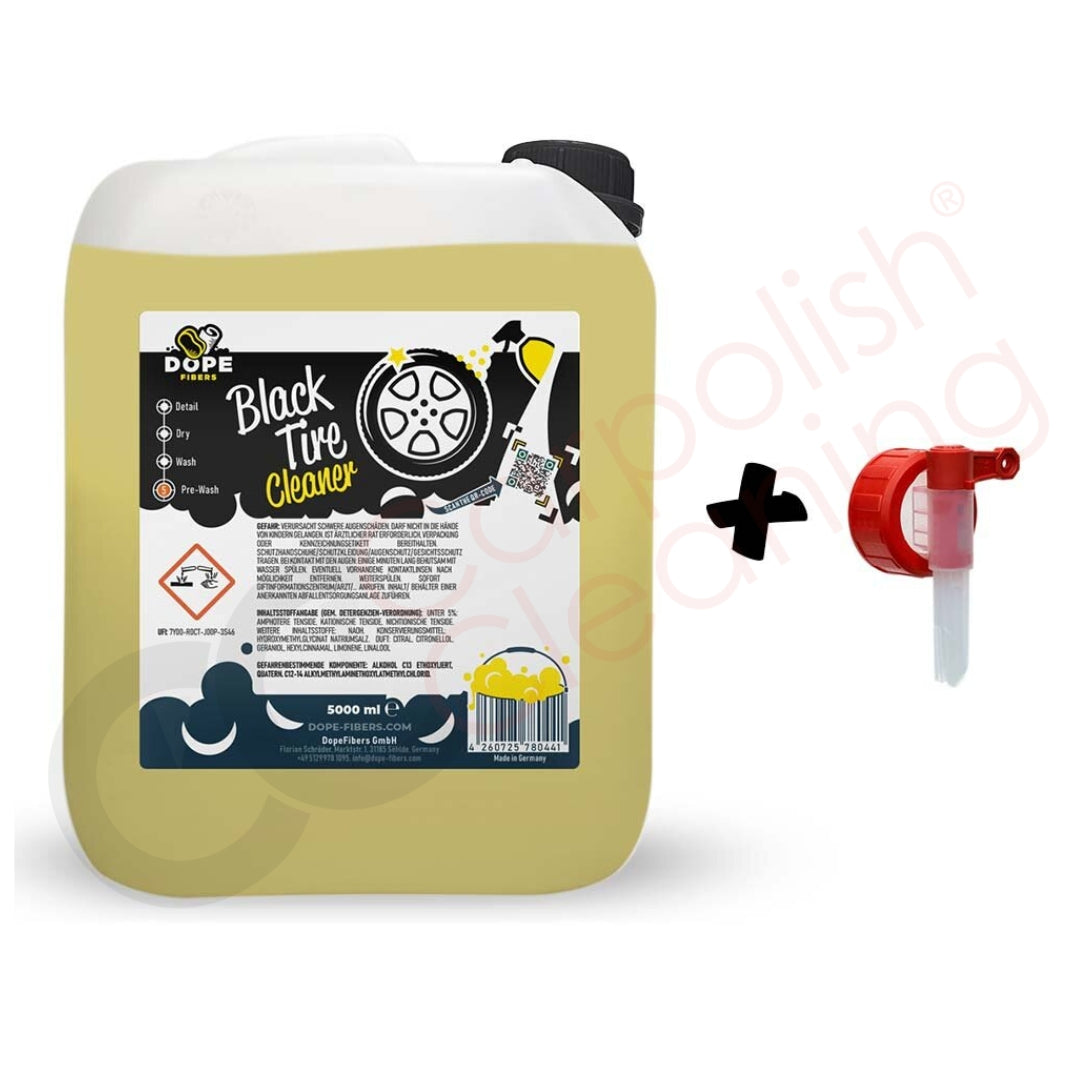 DopeFibers Black Tire Cleaner