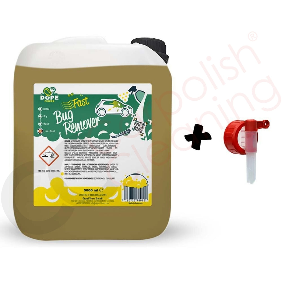 DopeFibers FastBugRemover - 5 Liter für mein Auto