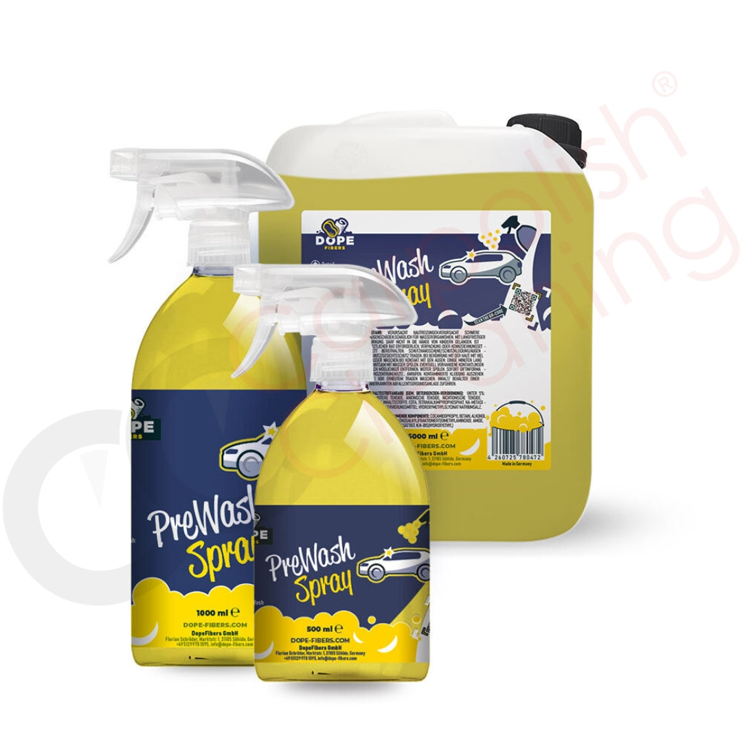 DopeFibers PreWash Spray für mein Auto