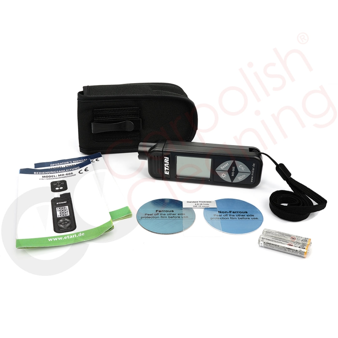 ETARI Lackschichtdickenmessgerät MD-666 zum Messen