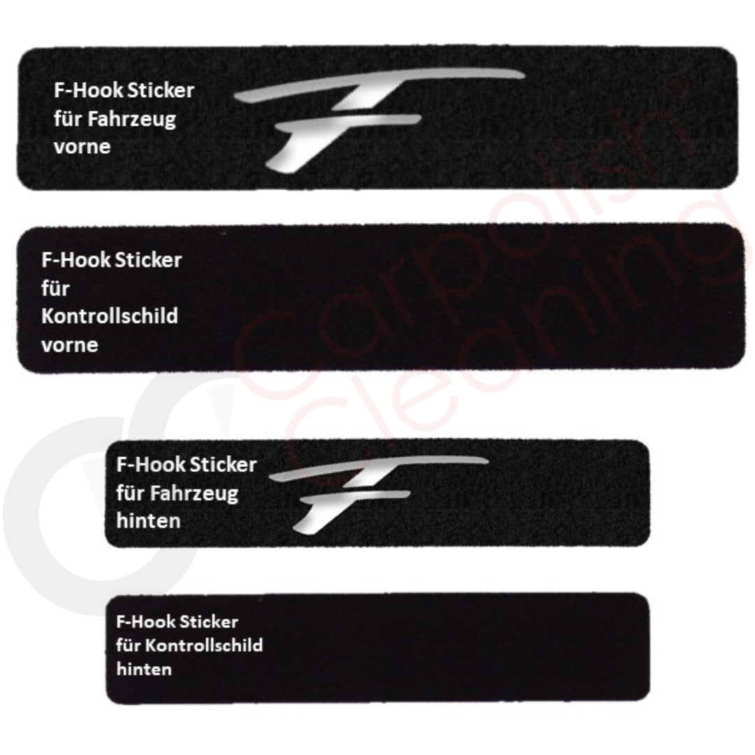 Flatee einzelne Sticker (Ersatzteile) für mein Auto