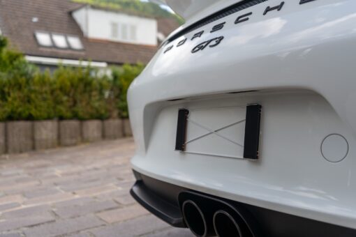 Flatee LicensePlate Brackets Edelstahl Kontrollschildhalter