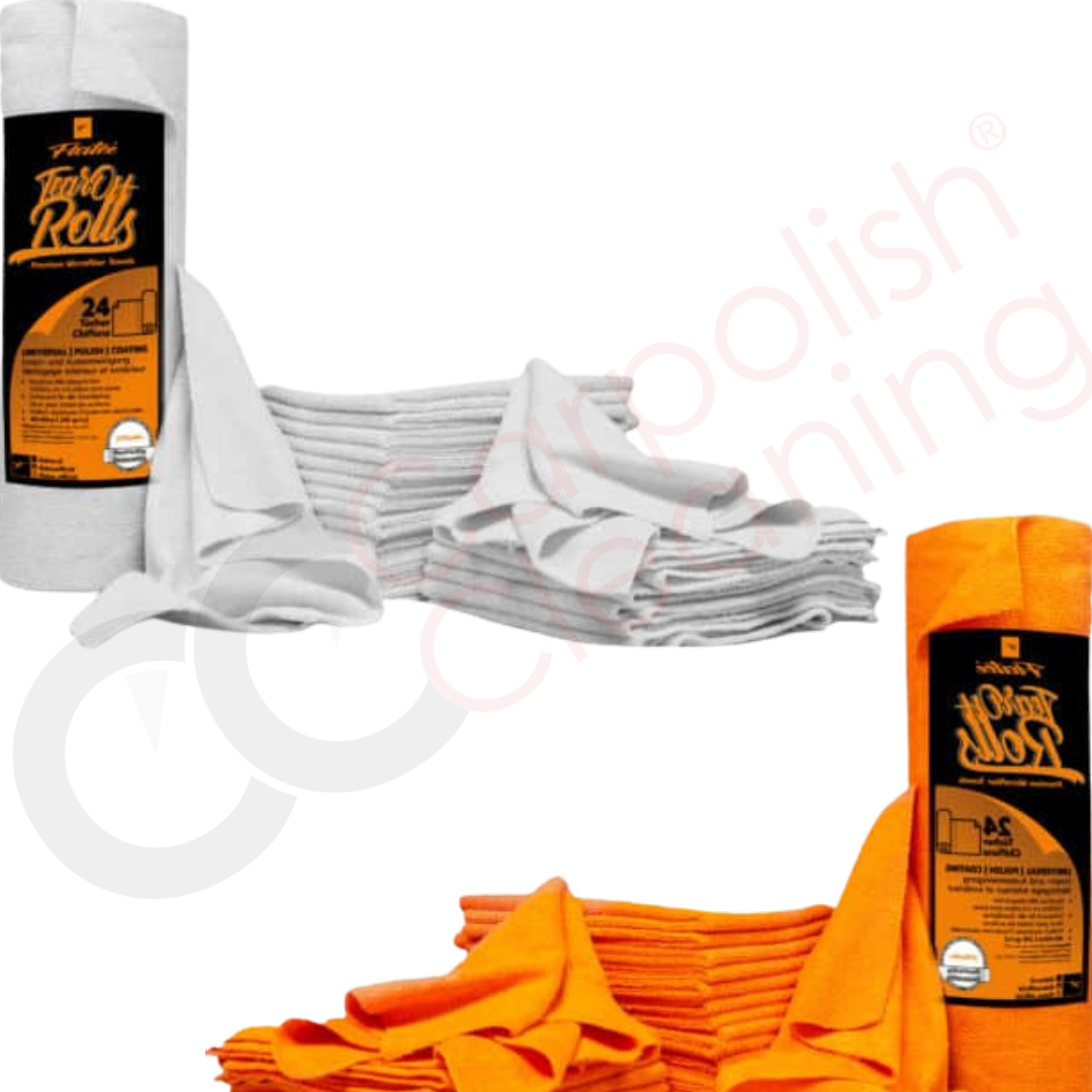 Flatee Tear-Off Roll 24 Tücher auf der Rolle (40x40) 240gr/m2