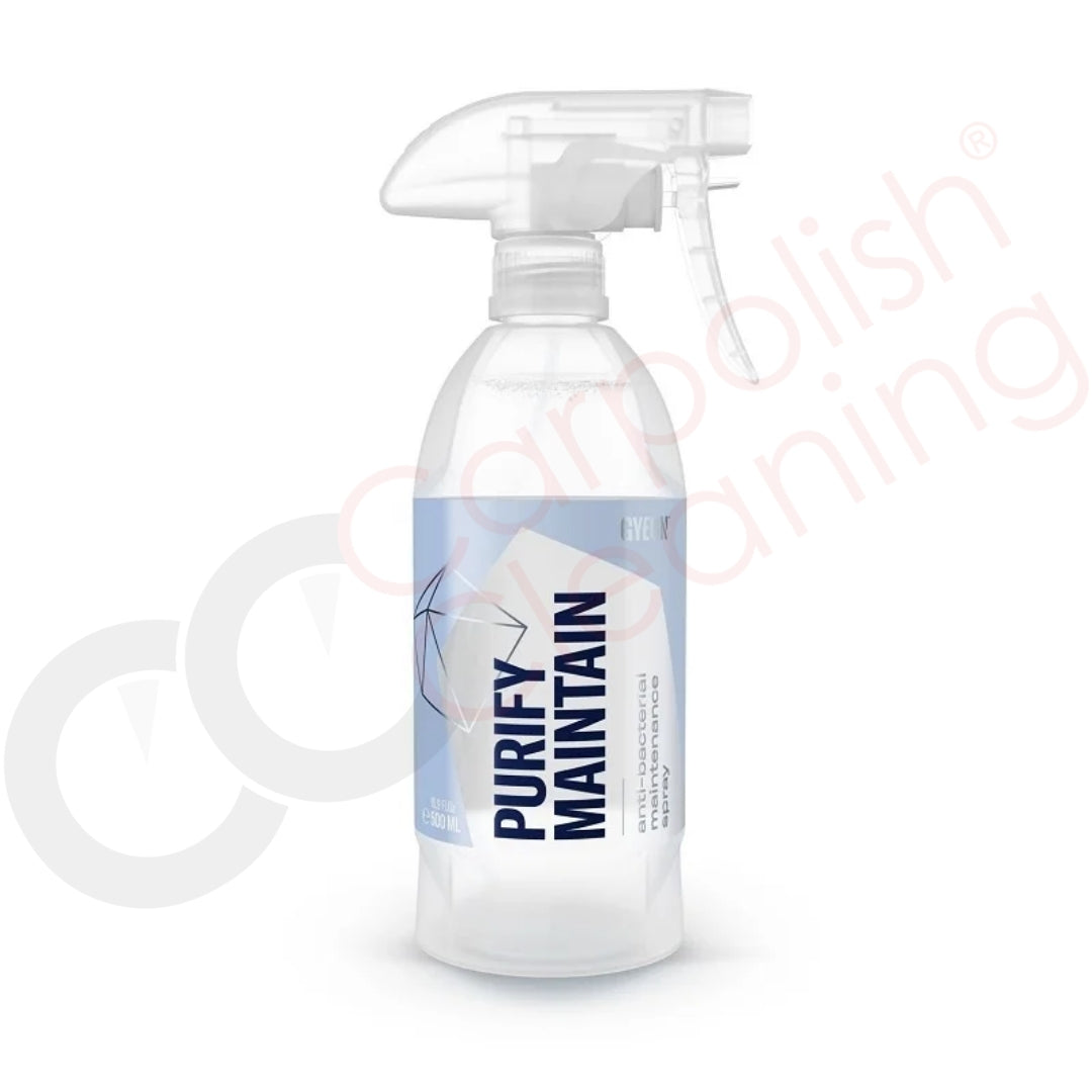 Gyeon Q²M PurifyMaintain für antibakterielle Innenraumreinigung und Langzeitschutz im Auto.