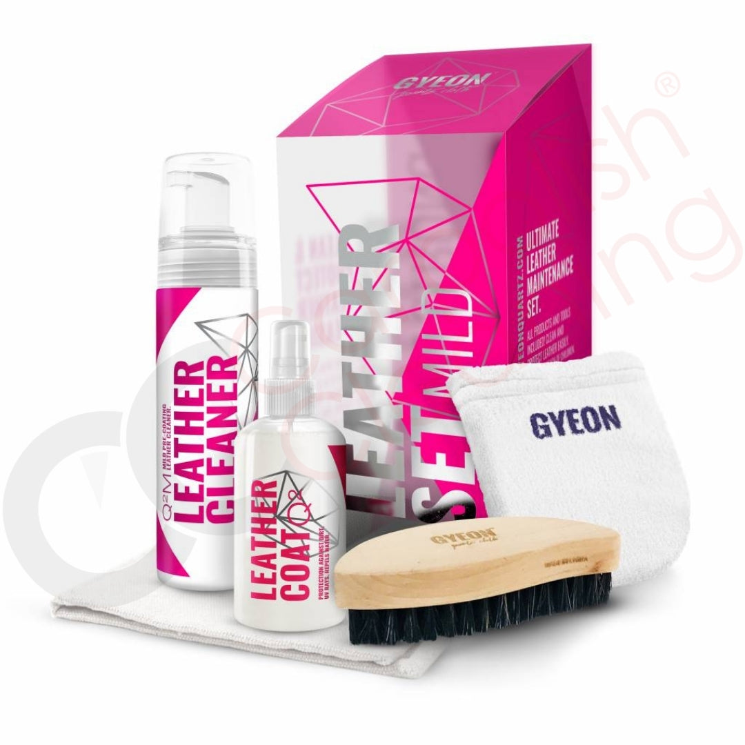 GYEON Q²M LeatherSet Lederpflege-Set Mild 200 ml für mein Auto