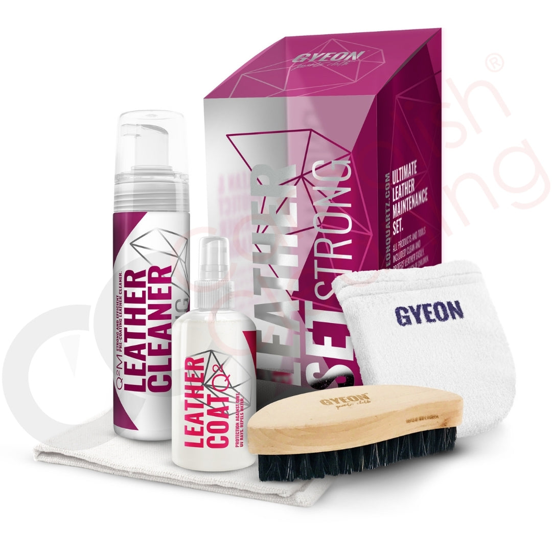 GYEON Q²M LeatherSet Lederpflege-Set Strong 200 ml für mein Auto