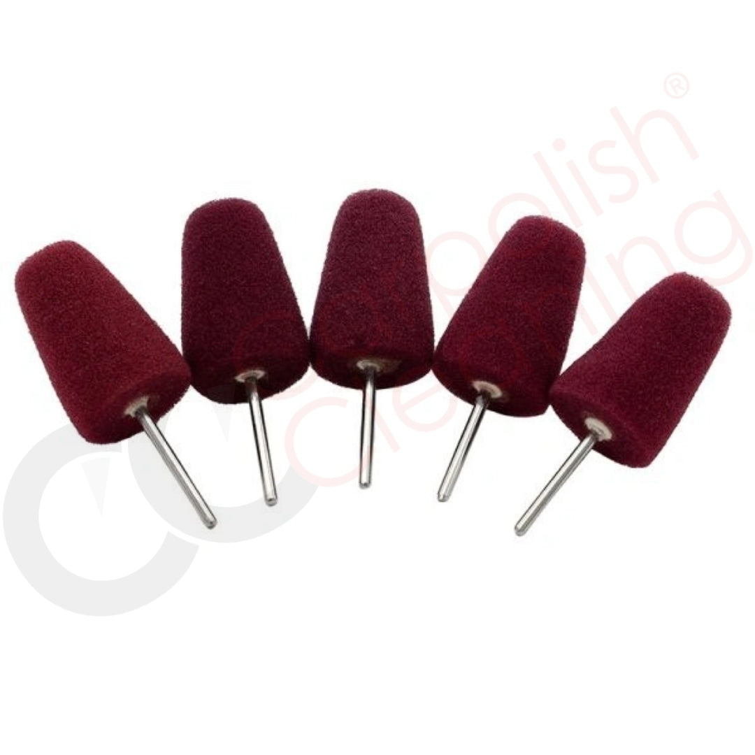 Liquid Elements Polierkegel - burgundy - hart, abrasiv, geeignet für Heavy Cut Polituren fürs Polieren