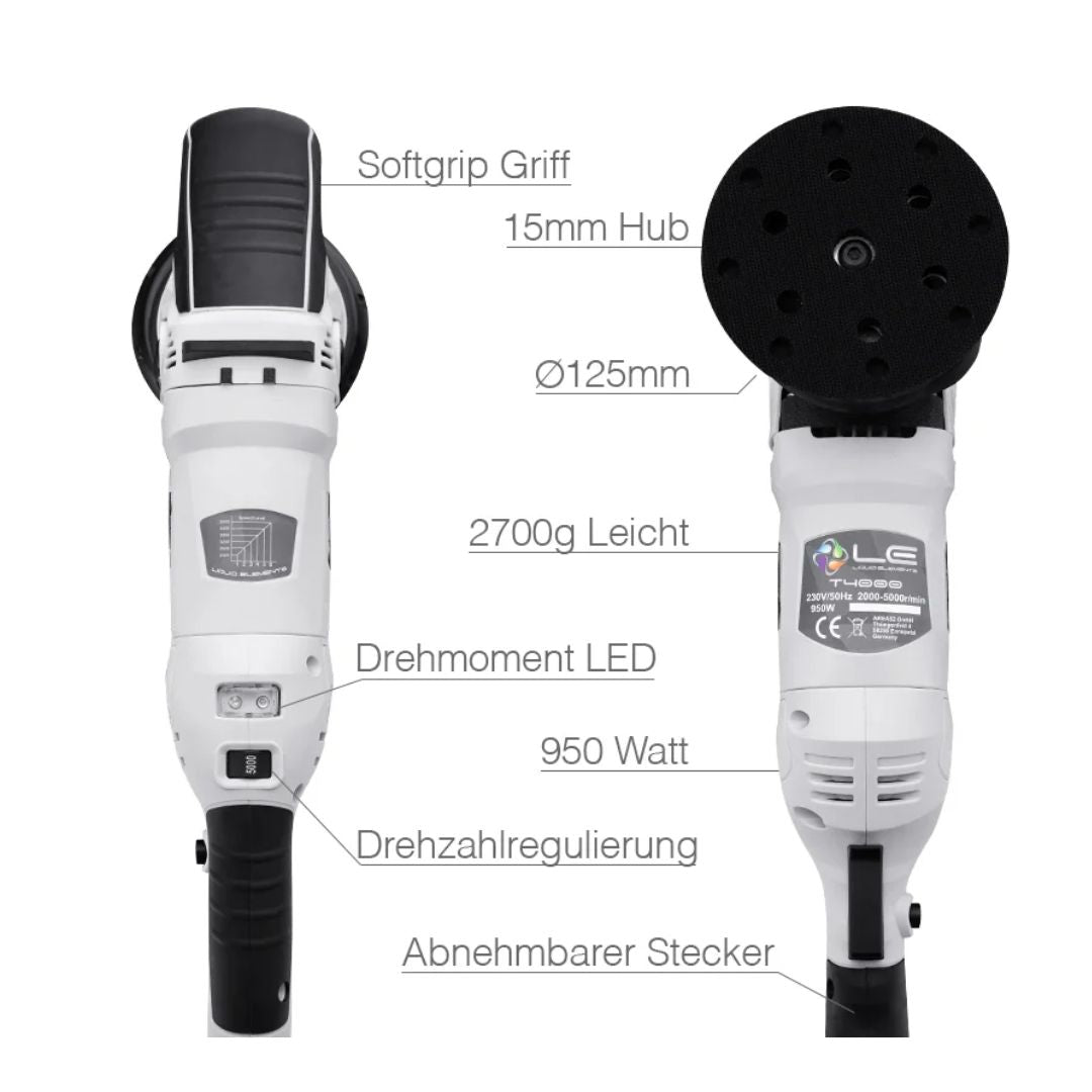 Liquid Elements T4200 MK2 Exzenter Poliermaschine