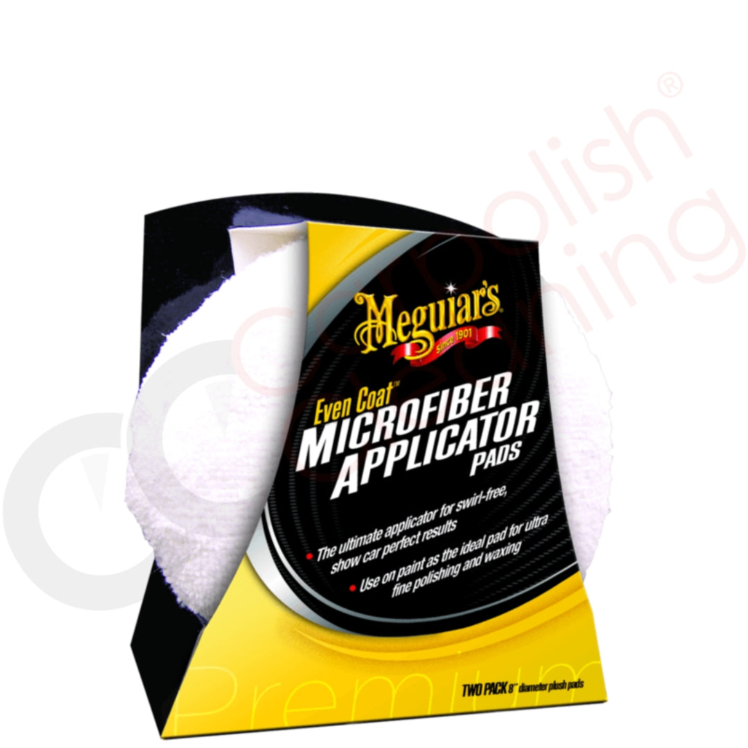 Meguiar’s Even Coat Microfiber Applicator Pads 2 Stück für mein Auto
