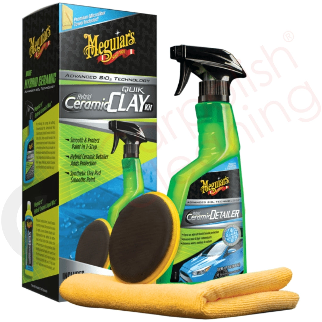 Meguiars Hybrid Ceramic Quik Clay Kit für mein Auto