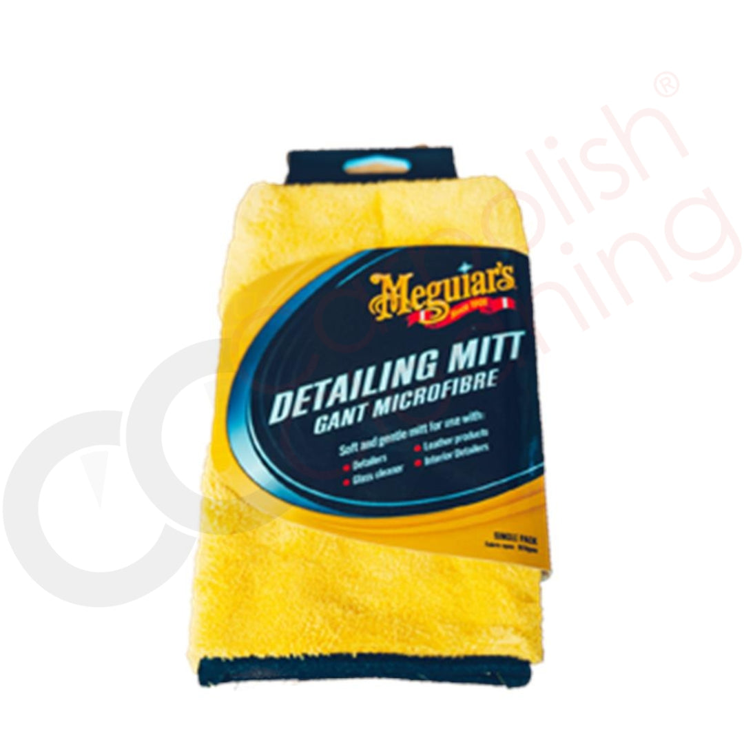 Meguiar's Mikrofaser Detailing Handschuh, Gelb, 25 x 15 cm für mein Auto
