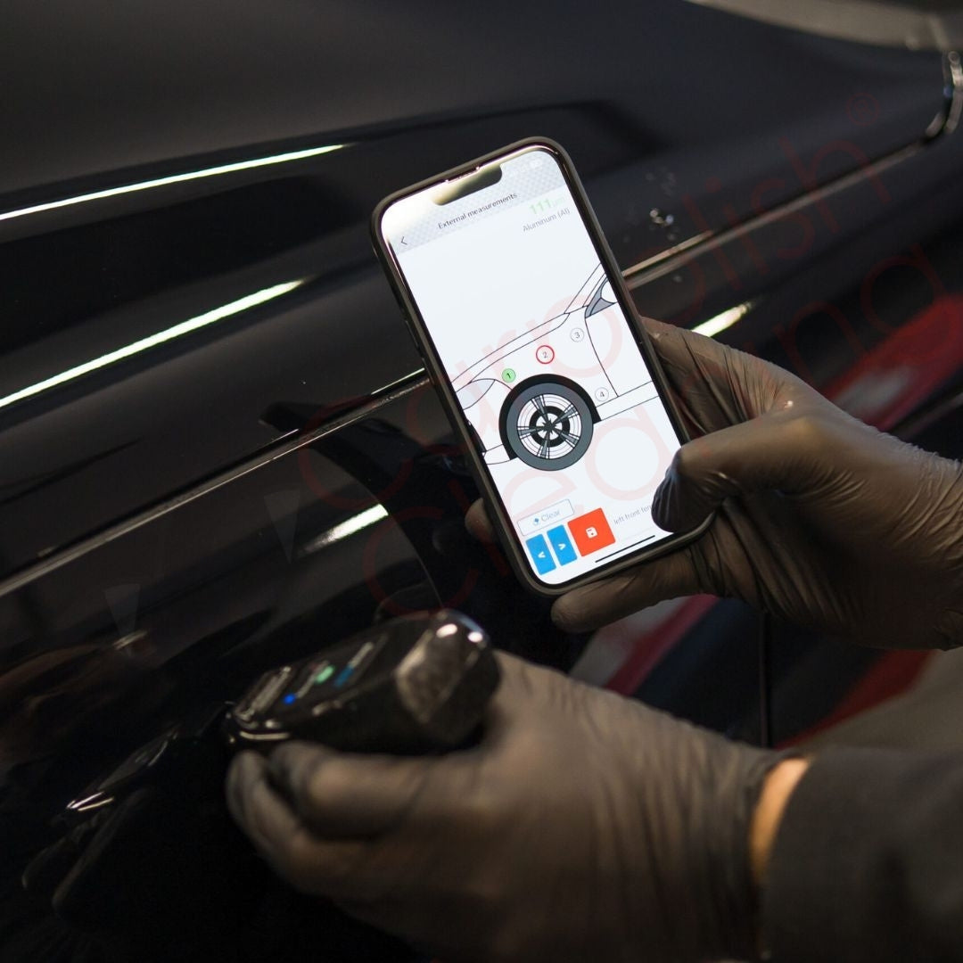 NexDiag NexPTG PRO Carbon Lackschichtdickenmessgerät um den Lack zu messen