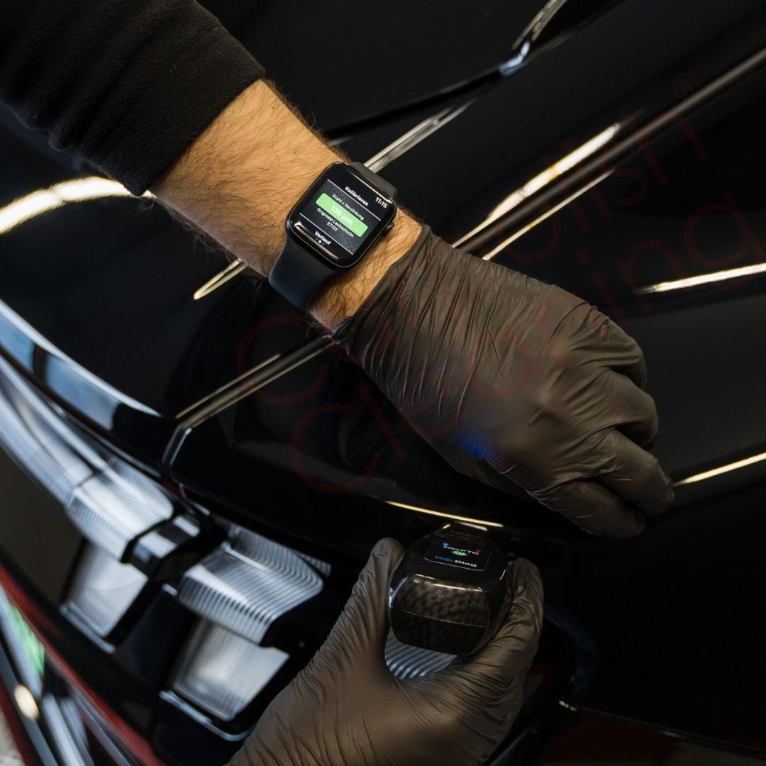 NexDiag NexPTG PRO Carbon Lackschichtdickenmessgerät um den Lack zu messen