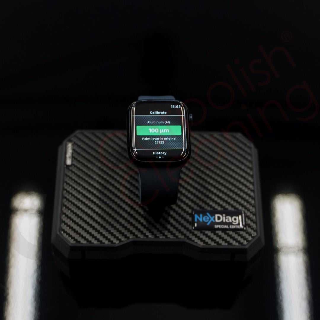 NexDiag NexPTG PRO Carbon Lackschichtdickenmessgerät um den Lack zu messen