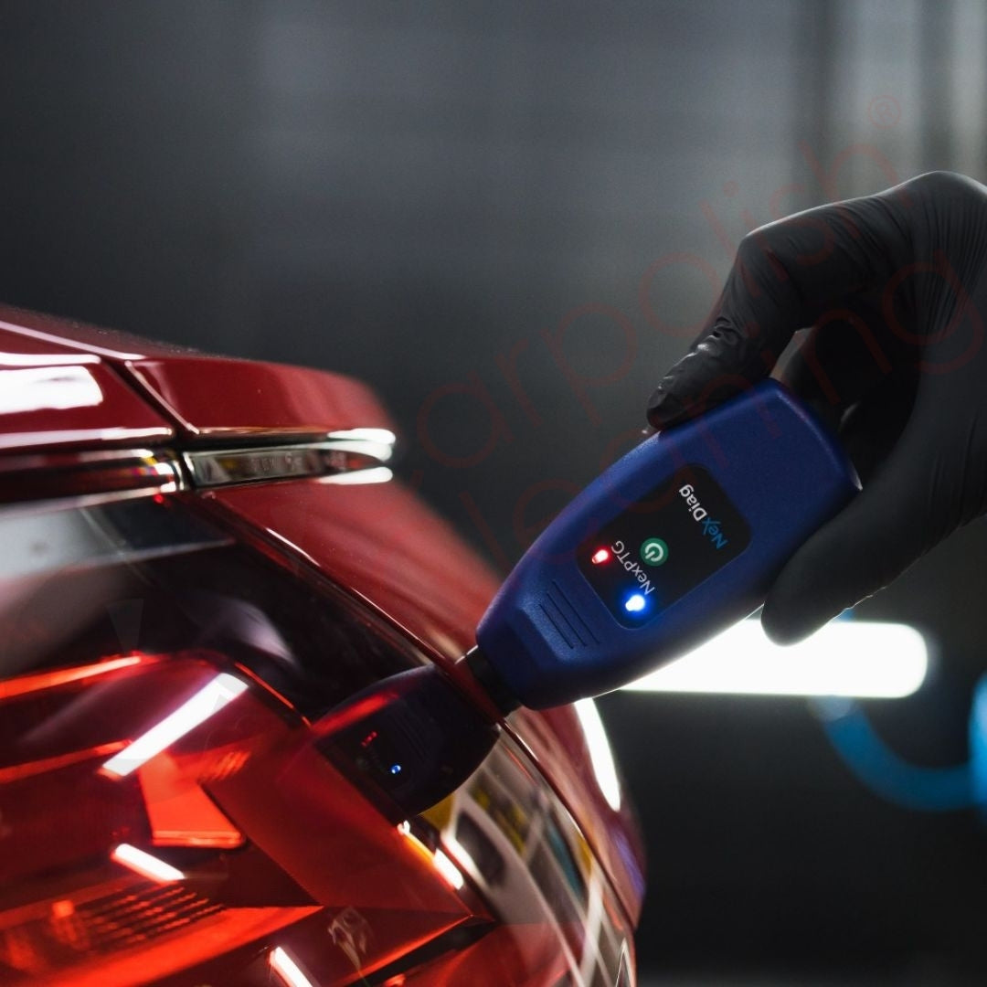 NexDiag NexPTG Professional Lackschichtdickenmessgerät um den Lack zu messen