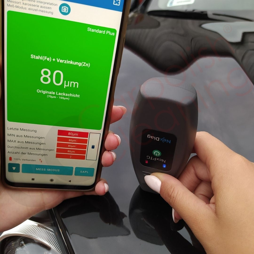 NexDiag NextPTG Standard Plus Lackschichtdickenmessgerät zum den Lack messen