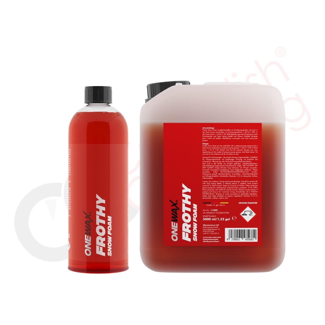 OneWax Frothy Snow Foam für mein Auto