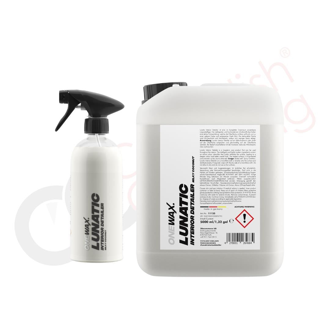 OneWax Lunatic Interior Detailer Milky Coconut für mein Auto