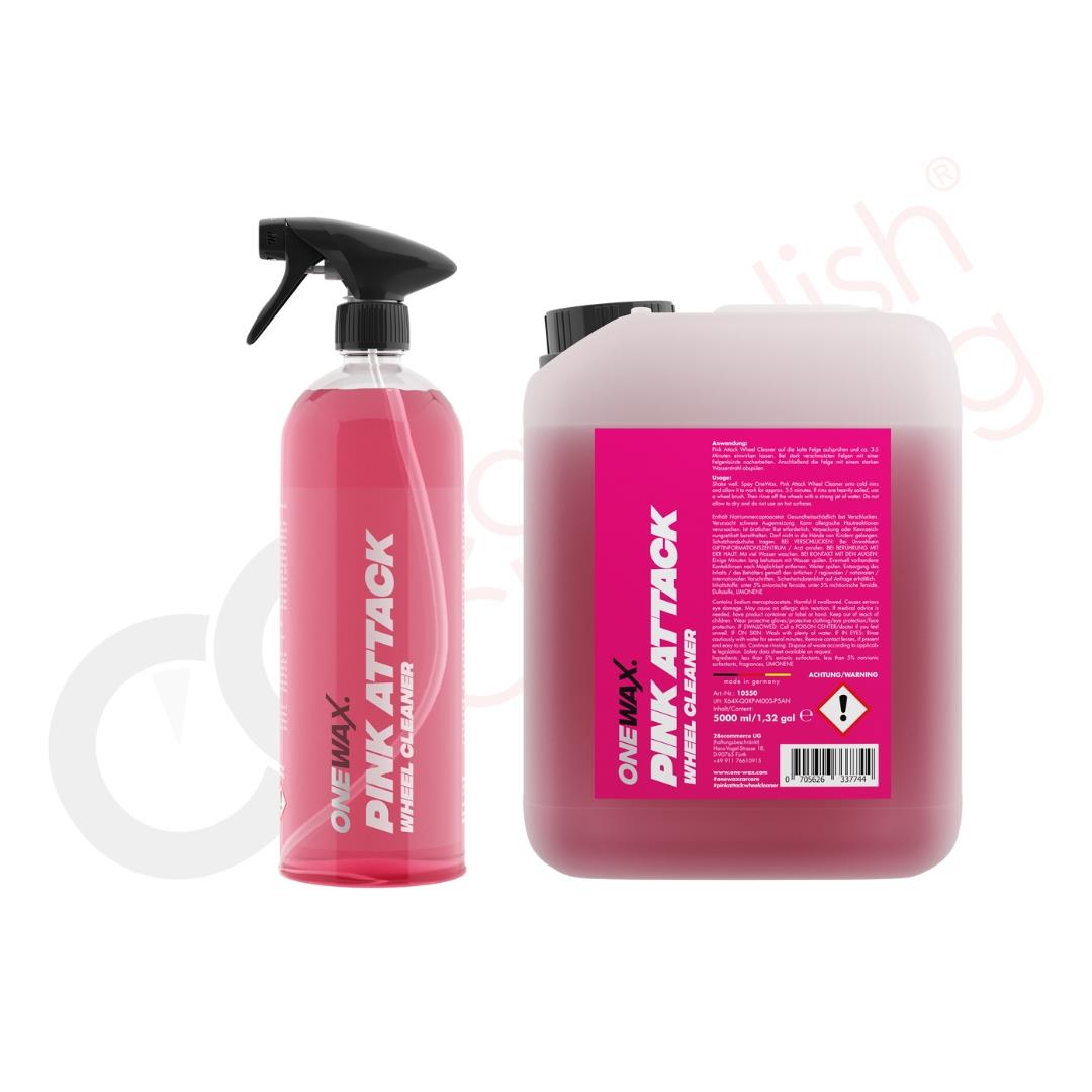 OneWax Pink Attack Wheel Cleaner für mein Auto