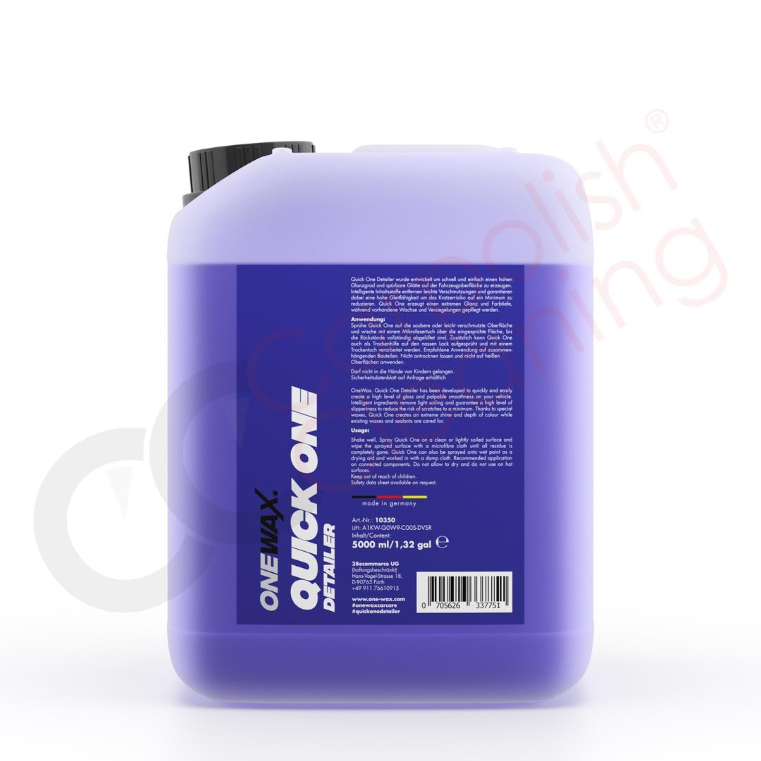 OneWax Quick One Detailer für mein Auto