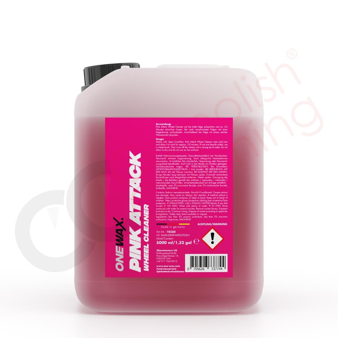 OneWax Pink Attack Wheel Cleaner 5 Liter