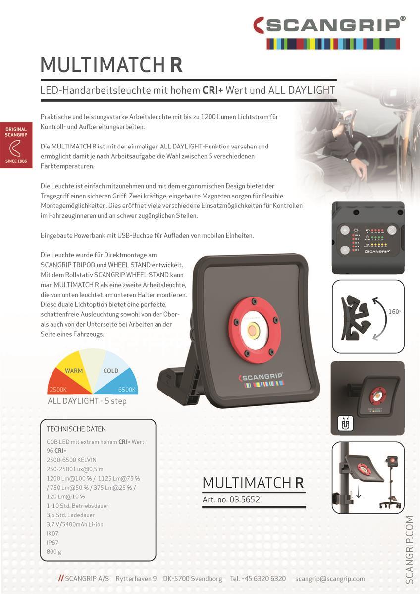 Scangrip Multimatch R