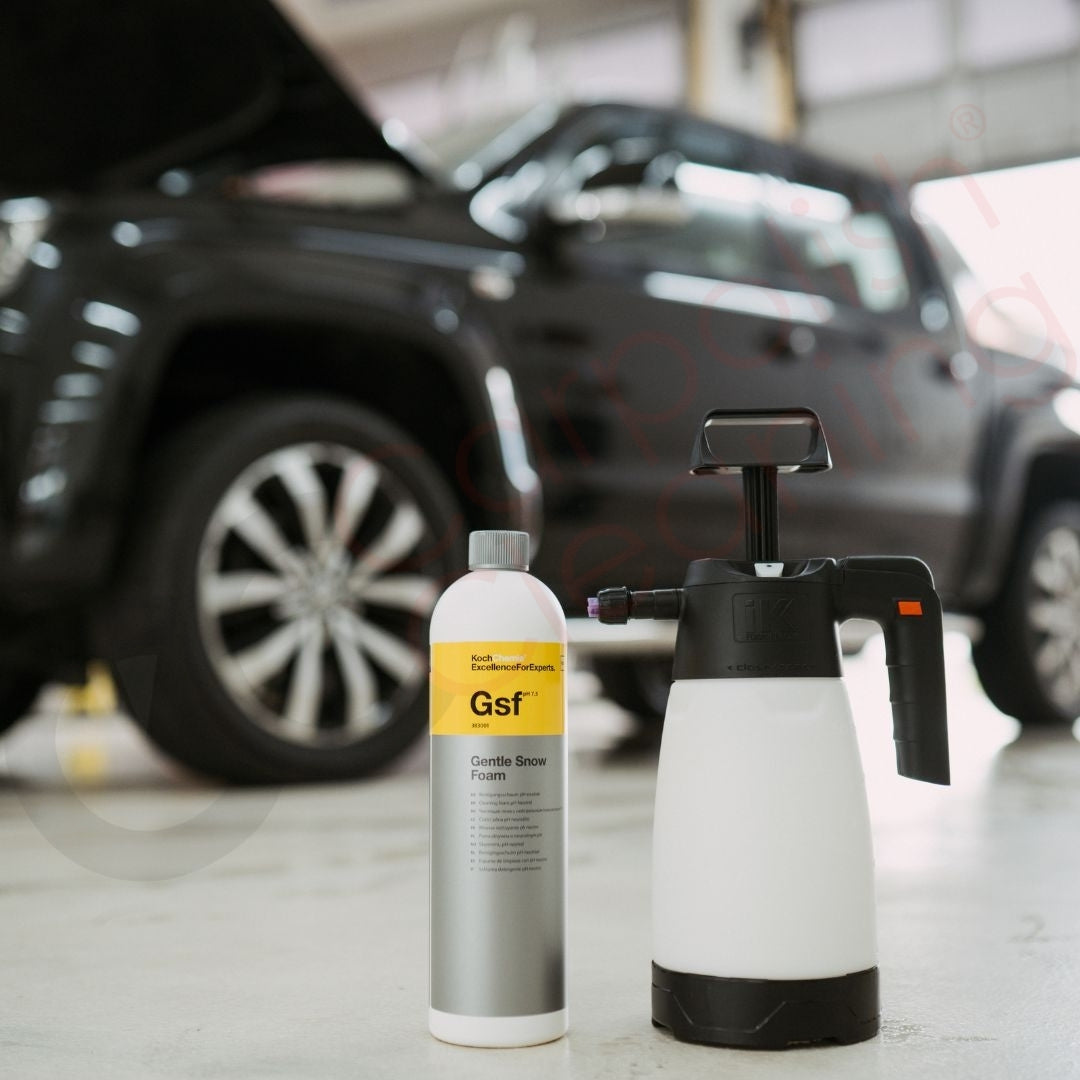 Schaumset fürs Auto waschen