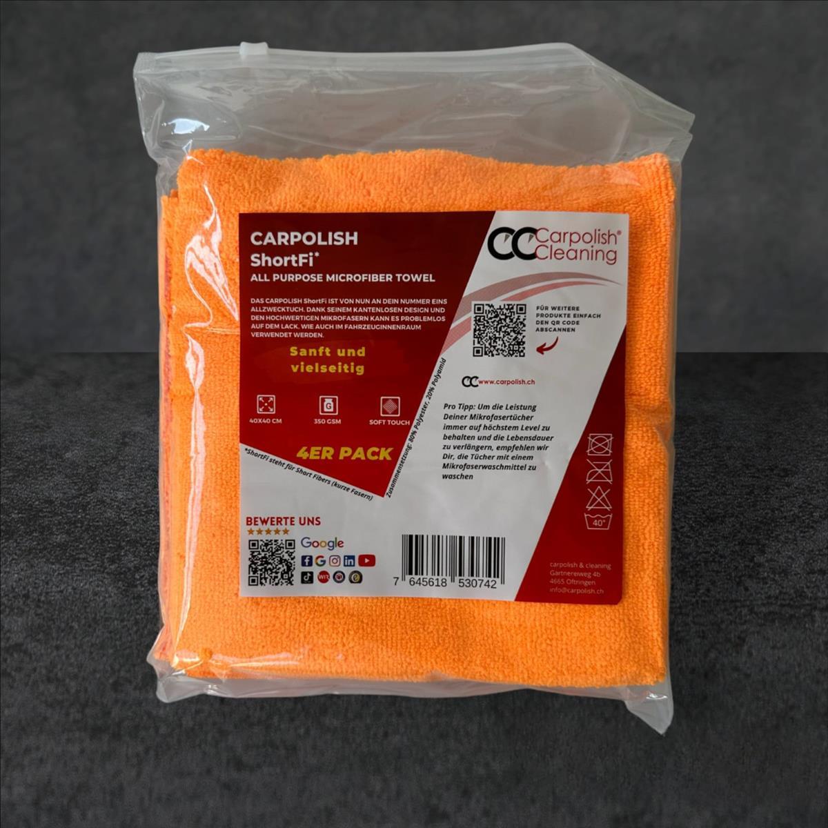 Carpolish ShortFi Mikrofasertuch