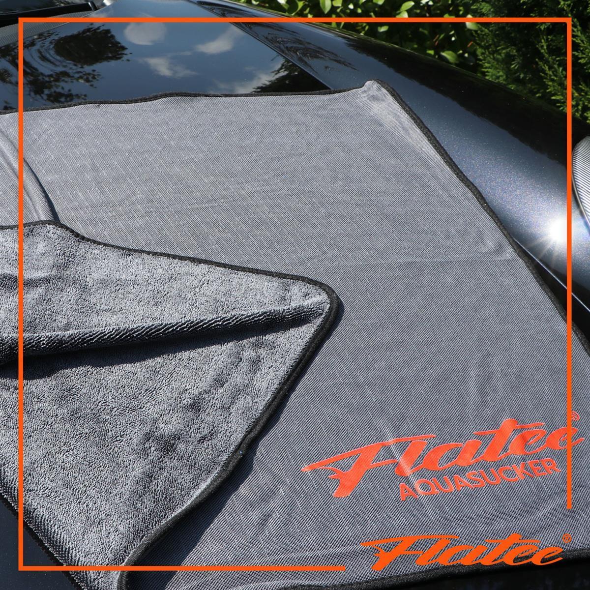 Flatee AQUASUCKER | Fullsize (80x100cm) – Das Badetuch fürs Auto