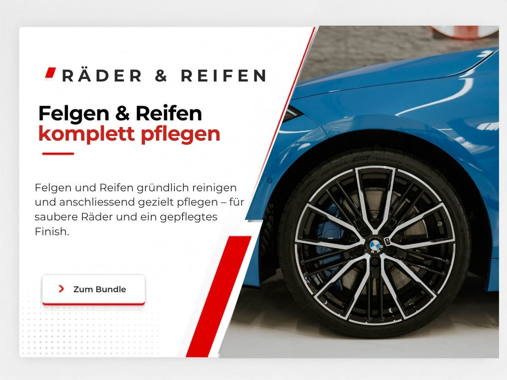 Felgen & Reifen komplett pflegen