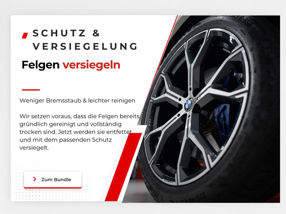 Felgen versiegeln