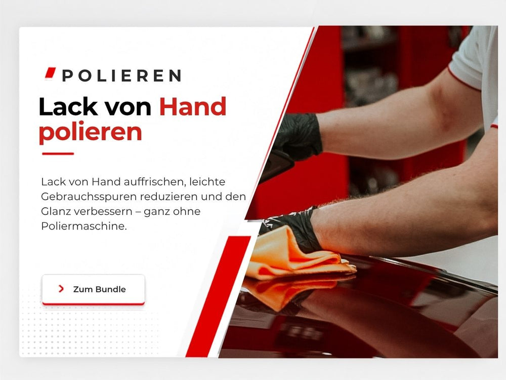 Von Hand polieren
