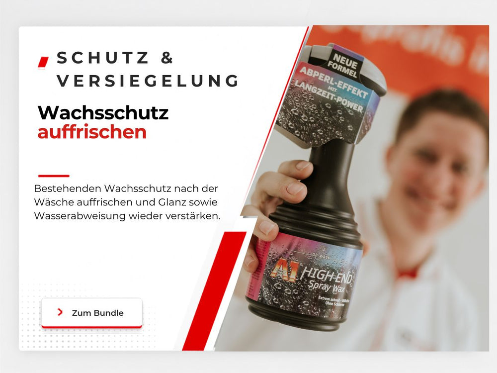Wachsschutz auffrischen