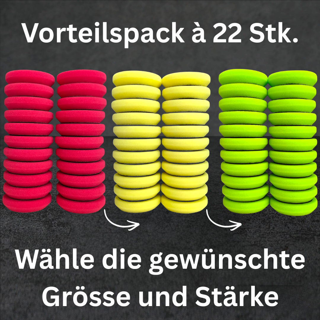 Carpolish Polierschwamm – Vorteilspack 22 Stück