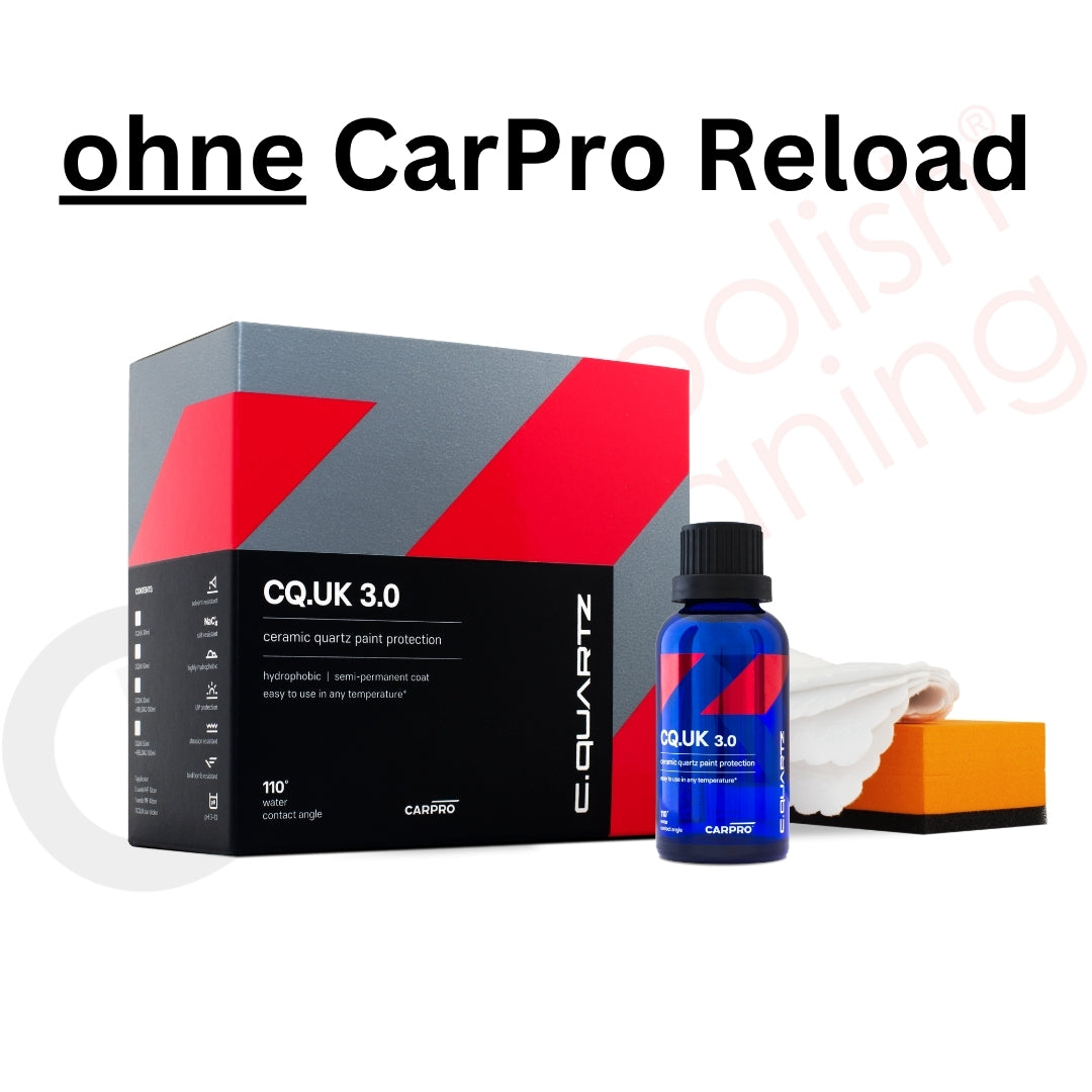 CarPro CQuartz UK Version 3.0 Keramikversiegelung 30ml - ohne CarPro Reload